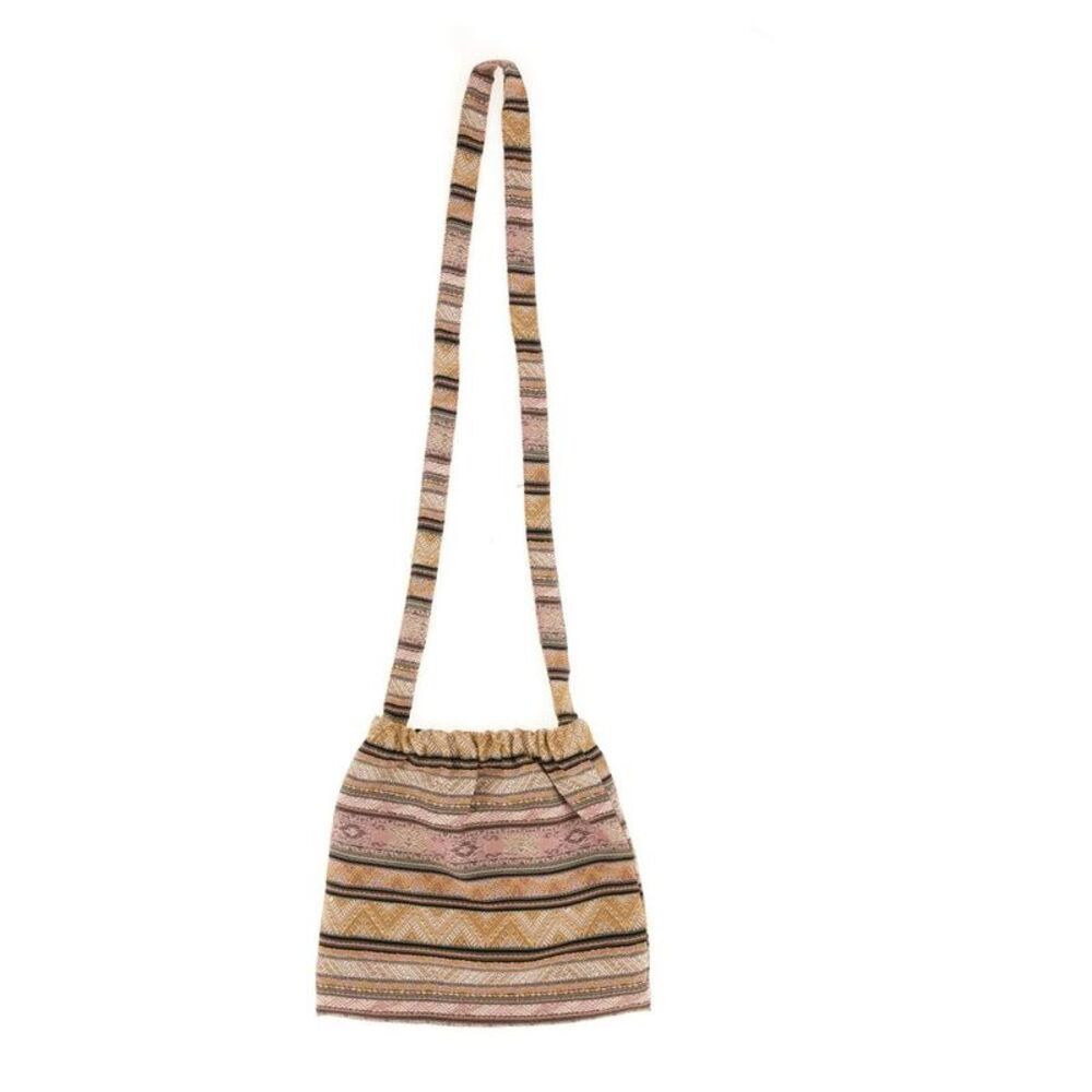 NEEDLES Woven Strap Shoulder Bag Men PINK Crossbody